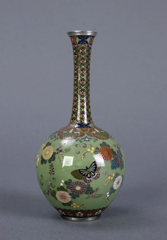 Namikawa Butterfly Vase